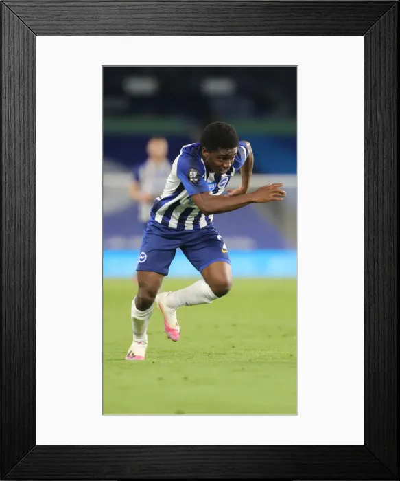 Framed Print : Brighton and Hove Albion vs Manchester City: Premier League Showdown at American Express Community Stadium (11JUL20)