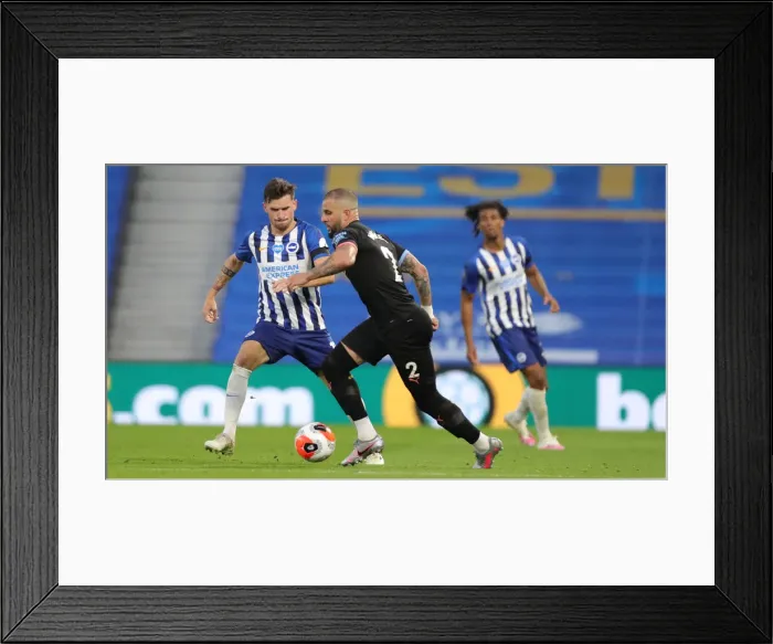 Framed Print : Brighton and Hove Albion vs Manchester City: Premier League Showdown at American Express Community Stadium (11JUL20) Framed Print : Brighton and Hove Albion vs Manchester City: Premier League Showdown at American Express Community Stadium (11JUL20)