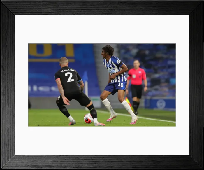 Framed Print : Brighton and Hove Albion vs Manchester City: Premier League Showdown at American Express Community Stadium (11JUL20) Framed Print : Brighton and Hove Albion vs Manchester City: Premier League Showdown at American Express Community Stadium (11JUL20)