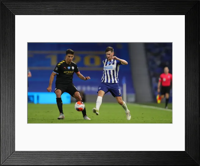 Framed Print : Brighton and Hove Albion vs Manchester City: Premier League Showdown at American Express Community Stadium (11JUL20) Framed Print : Brighton and Hove Albion vs Manchester City: Premier League Showdown at American Express Community Stadium (11JUL20)