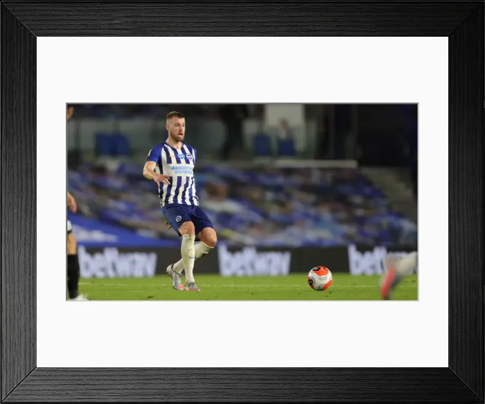 Framed Print : Brighton and Hove Albion vs Manchester City: Premier League Showdown at American Express Community Stadium (11JUL20)