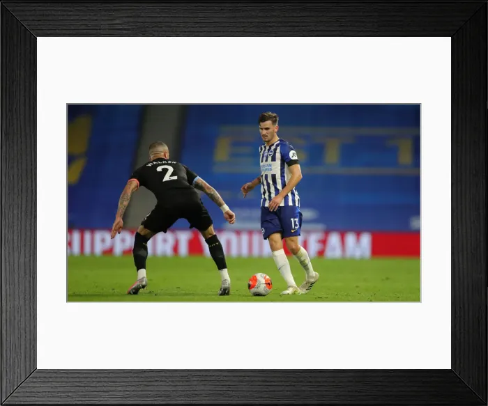Framed Print : Brighton and Hove Albion vs Manchester City: Premier League Showdown at American Express Community Stadium (11JUL20)