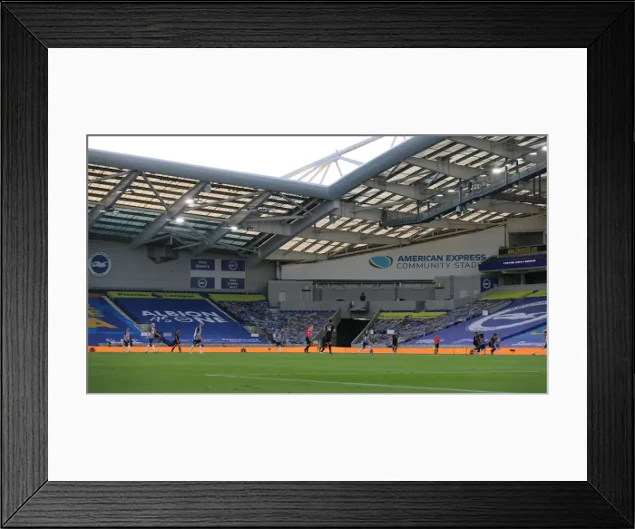Framed Print : Brighton and Hove Albion vs Manchester City: Premier League Showdown at American Express Community Stadium (11JUL20) Framed Print : Brighton and Hove Albion vs Manchester City: Premier League Showdown at American Express Community Stadium (11JUL20)