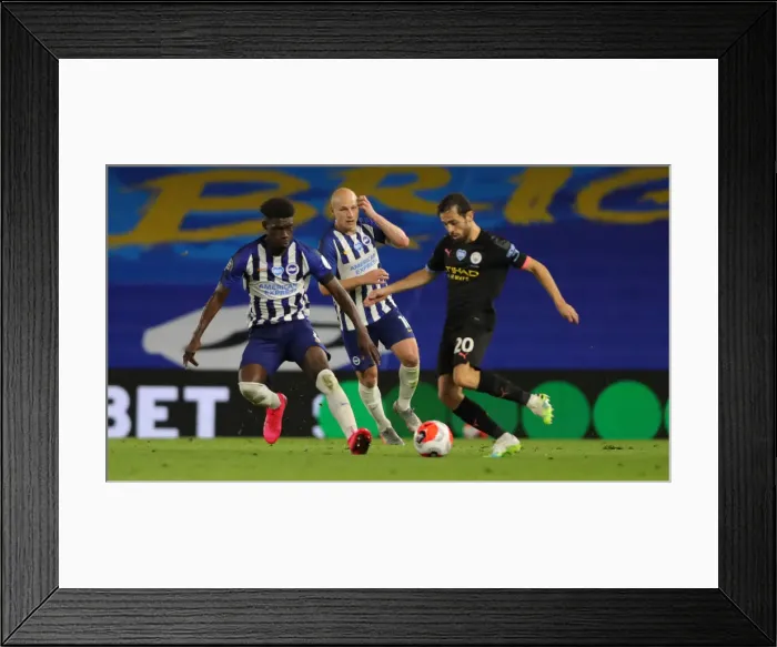 Framed Print : Brighton and Hove Albion vs Manchester City: Premier League Showdown at American Express Community Stadium (11JUL20) Framed Print : Brighton and Hove Albion vs Manchester City: Premier League Showdown at American Express Community Stadium (11JUL20)
