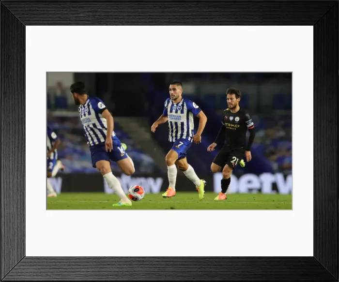 Framed Print : Brighton and Hove Albion vs Manchester City: Premier League Showdown at American Express Community Stadium (11JUL20) Framed Print : Brighton and Hove Albion vs Manchester City: Premier League Showdown at American Express Community Stadium (11JUL20)