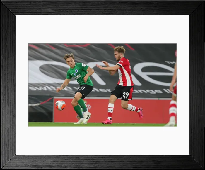 Framed Print : Premier League Showdown: Southampton vs. Brighton and Hove Albion at St. Mary's Stadium (16JUL20) Framed Print : Premier League Showdown: Southampton vs. Brighton and Hove Albion at St. Mary's Stadium (16JUL20)