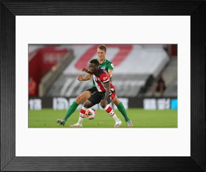 Framed Print : Premier League Showdown: Southampton vs. Brighton and Hove Albion at St Mary's Stadium (16JUL20) Framed Print : Premier League Showdown: Southampton vs. Brighton and Hove Albion at St Mary's Stadium (16JUL20)