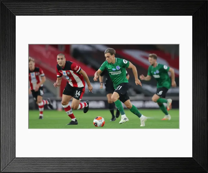 Framed Print : Premier League Showdown: Southampton vs. Brighton and Hove Albion at St. Mary's Stadium (16JUL20) Framed Print : Premier League Showdown: Southampton vs. Brighton and Hove Albion at St. Mary's Stadium (16JUL20)