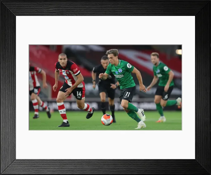 Framed Print : Premier League Showdown: Southampton vs. Brighton and Hove Albion at St. Mary's Stadium (16JUL20) Framed Print : Premier League Showdown: Southampton vs. Brighton and Hove Albion at St. Mary's Stadium (16JUL20)