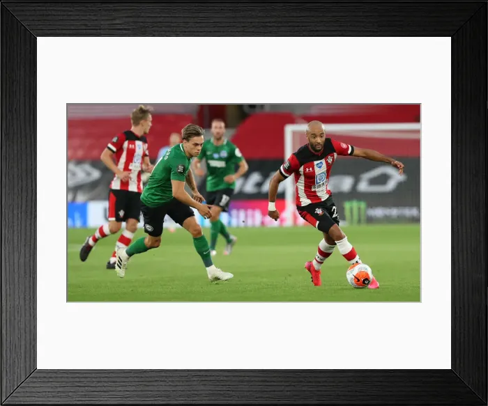 Framed Print : Premier League Showdown: Southampton vs. Brighton and Hove Albion at St. Mary's Stadium (16JUL20) Framed Print : Premier League Showdown: Southampton vs. Brighton and Hove Albion at St. Mary's Stadium (16JUL20)