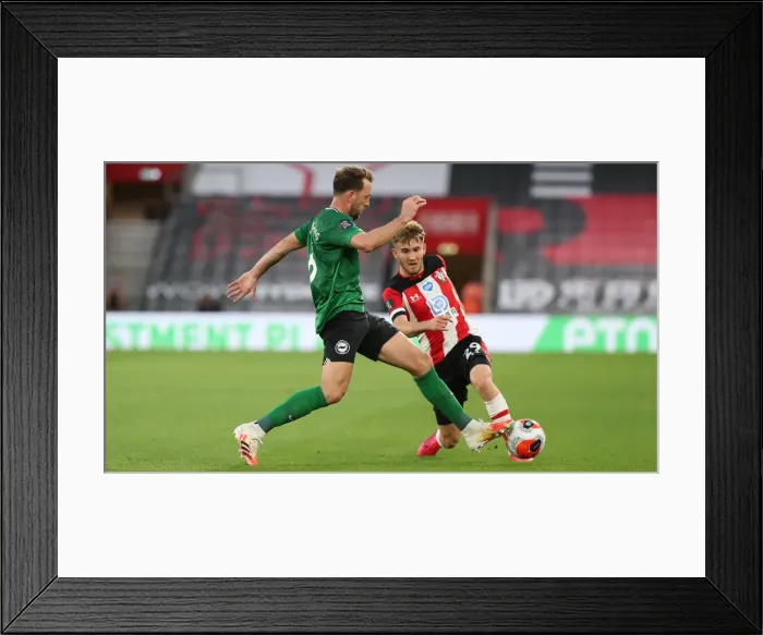 Framed Print : Premier League Showdown: Southampton vs. Brighton and Hove Albion at St Mary's Stadium (16JUL20) Framed Print : Premier League Showdown: Southampton vs. Brighton and Hove Albion at St Mary's Stadium (16JUL20)