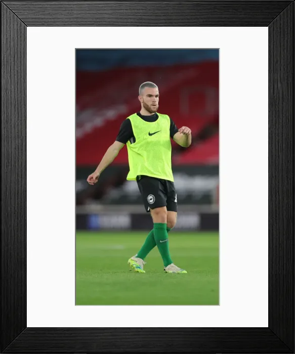 Framed Print : Premier League Showdown: Southampton vs. Brighton and Hove Albion at St. Mary's Stadium (16JUL20)