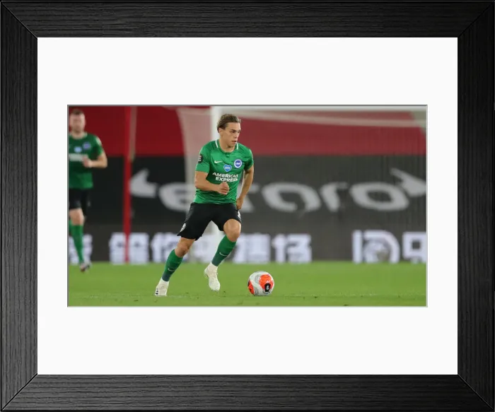 Framed Print : Premier League Showdown: Southampton vs. Brighton and Hove Albion at St. Mary's Stadium (16JUL20)