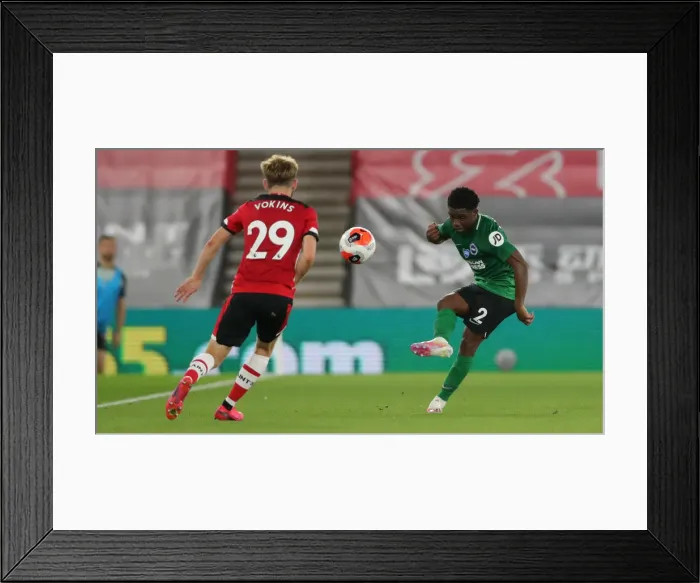 Framed Print : Premier League Showdown: Southampton vs. Brighton and Hove Albion at St. Mary's Stadium (16JUL20) Framed Print : Premier League Showdown: Southampton vs. Brighton and Hove Albion at St. Mary's Stadium (16JUL20)