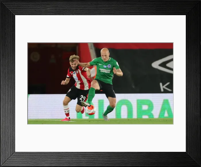 Framed Print : Premier League Showdown: Southampton vs. Brighton and Hove Albion at St. Mary's Stadium (16JUL20) Framed Print : Premier League Showdown: Southampton vs. Brighton and Hove Albion at St. Mary's Stadium (16JUL20)