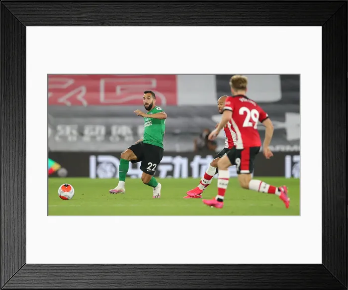Framed Print : Premier League Showdown: Southampton vs. Brighton and Hove Albion at St. Mary's Stadium (16JUL20) Framed Print : Premier League Showdown: Southampton vs. Brighton and Hove Albion at St. Mary's Stadium (16JUL20)