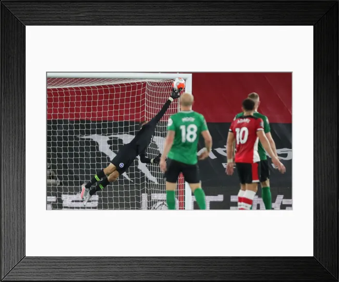 Framed Print : Premier League Showdown: Southampton vs. Brighton and Hove Albion at St. Mary's Stadium (16JUL20) Framed Print : Premier League Showdown: Southampton vs. Brighton and Hove Albion at St. Mary's Stadium (16JUL20)