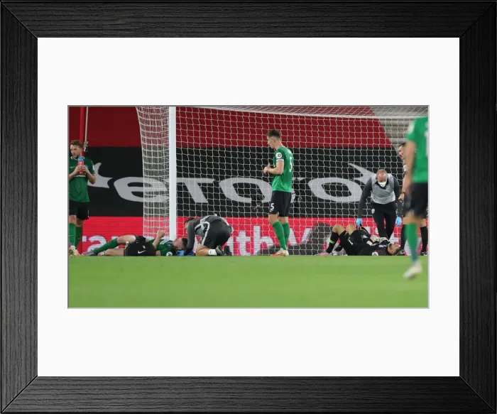 Framed Print : Premier League Showdown: Southampton vs. Brighton and Hove Albion at St Mary's Stadium (16JUL20) Framed Print : Premier League Showdown: Southampton vs. Brighton and Hove Albion at St Mary's Stadium (16JUL20)