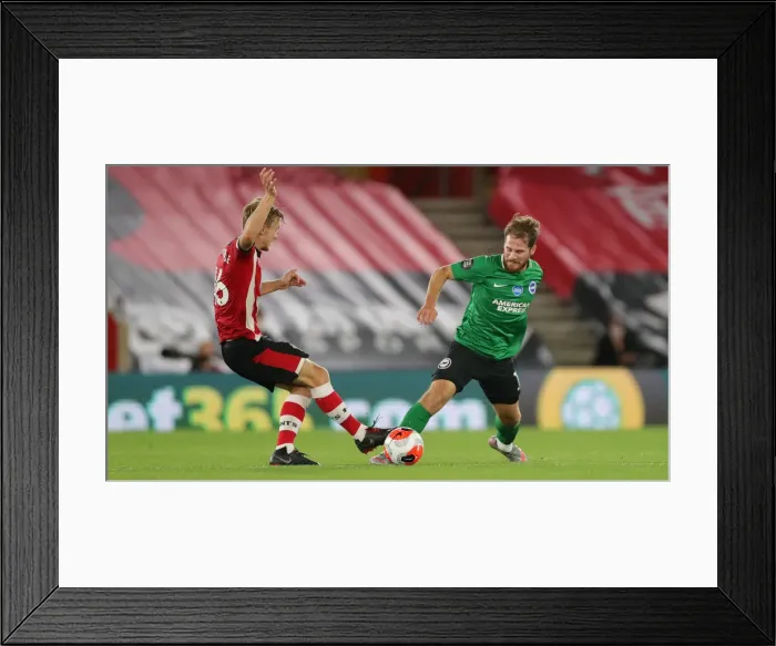 Framed Print : Premier League Showdown: Southampton vs. Brighton and Hove Albion at St Mary's Stadium (16JUL20) Framed Print : Premier League Showdown: Southampton vs. Brighton and Hove Albion at St Mary's Stadium (16JUL20)