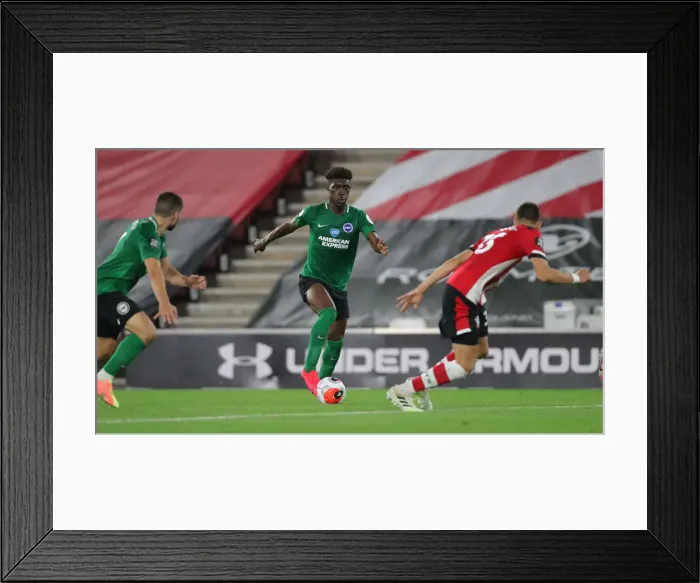 Framed Print : Premier League Showdown: Southampton vs. Brighton and Hove Albion at St Mary's Stadium (16JUL20) Framed Print : Premier League Showdown: Southampton vs. Brighton and Hove Albion at St Mary's Stadium (16JUL20)
