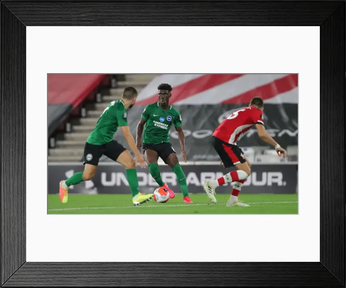 Framed Print : Premier League Showdown: Southampton vs. Brighton and Hove Albion at St. Mary's Stadium (16JUL20) Framed Print : Premier League Showdown: Southampton vs. Brighton and Hove Albion at St. Mary's Stadium (16JUL20)