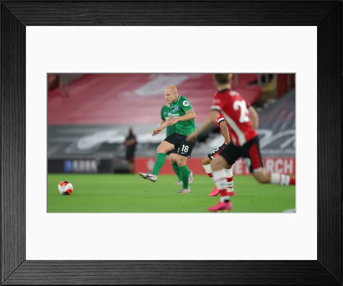 Framed Print : Premier League Showdown: Southampton vs. Brighton & Hove Albion at St. Mary's Stadium (16JUL20) Framed Print : Premier League Showdown: Southampton vs. Brighton & Hove Albion at St. Mary's Stadium (16JUL20)