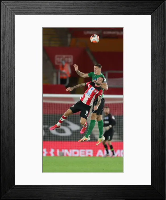 Framed Print : Premier League Showdown: Southampton vs. Brighton & Hove Albion at St. Mary's Stadium (16JUL20) Framed Print : Premier League Showdown: Southampton vs. Brighton & Hove Albion at St. Mary's Stadium (16JUL20)