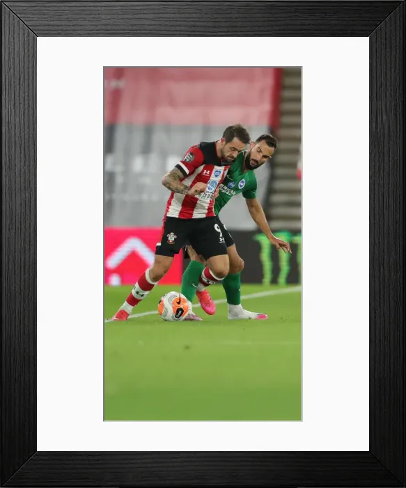 Framed Print : Premier League Showdown: Southampton vs. Brighton and Hove Albion at St. Mary's Stadium (16JUL20) Framed Print : Premier League Showdown: Southampton vs. Brighton and Hove Albion at St. Mary's Stadium (16JUL20)