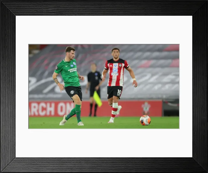 Framed Print : Premier League Showdown: Southampton vs. Brighton and Hove Albion at St Mary's Stadium (16JUL20) Framed Print : Premier League Showdown: Southampton vs. Brighton and Hove Albion at St Mary's Stadium (16JUL20)