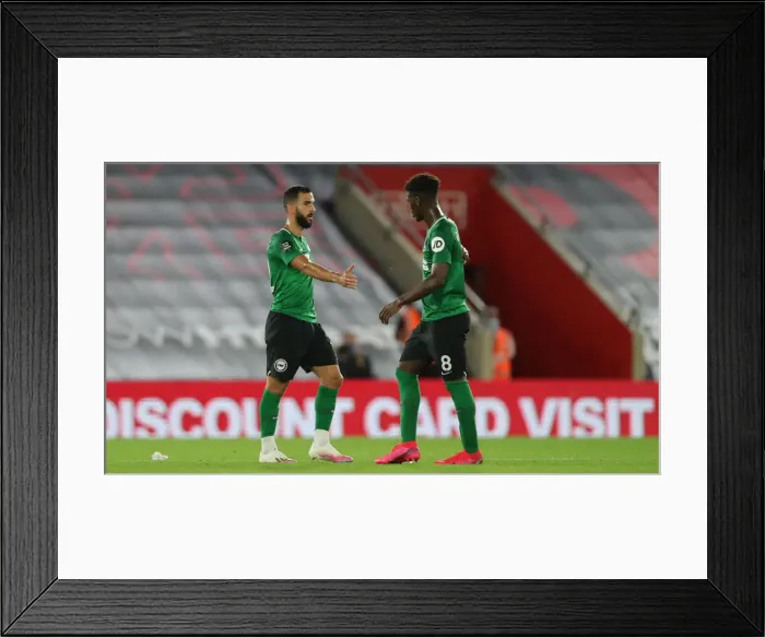 Framed Print : Premier League Showdown: Southampton vs. Brighton and Hove Albion at St. Mary's Stadium (16JUL20) Framed Print : Premier League Showdown: Southampton vs. Brighton and Hove Albion at St. Mary's Stadium (16JUL20)