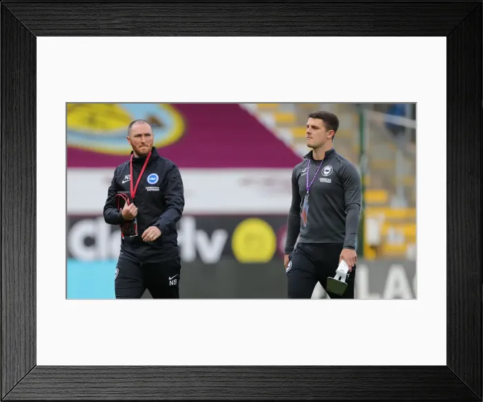 Framed Print : Premier League Showdown: Burnley vs. Brighton and Hove Albion at Turf Moor (26JUL20) Framed Print : Premier League Showdown: Burnley vs. Brighton and Hove Albion at Turf Moor (26JUL20)
