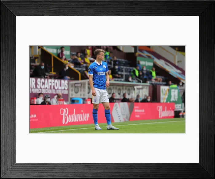 Framed Print : Premier League Showdown: Burnley vs. Brighton and Hove Albion at Turf Moor (26JUL20) Framed Print : Premier League Showdown: Burnley vs. Brighton and Hove Albion at Turf Moor (26JUL20)