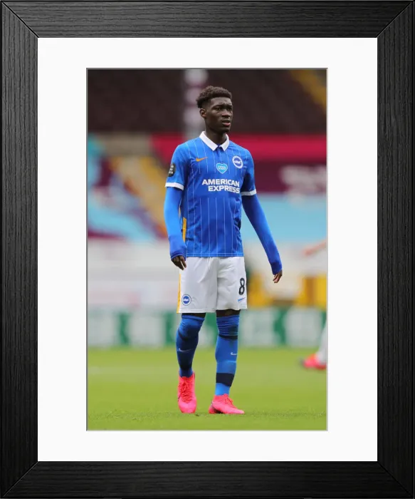 Framed Print : Burnley vs. Brighton & Hove Albion: Premier League Battle at Turf Moor (26-07-2020)