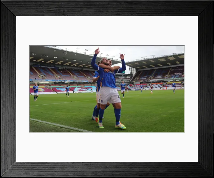 Framed Print : Premier League Showdown: Burnley vs. Brighton and Hove Albion at Turf Moor (26JUL20) Framed Print : Premier League Showdown: Burnley vs. Brighton and Hove Albion at Turf Moor (26JUL20)