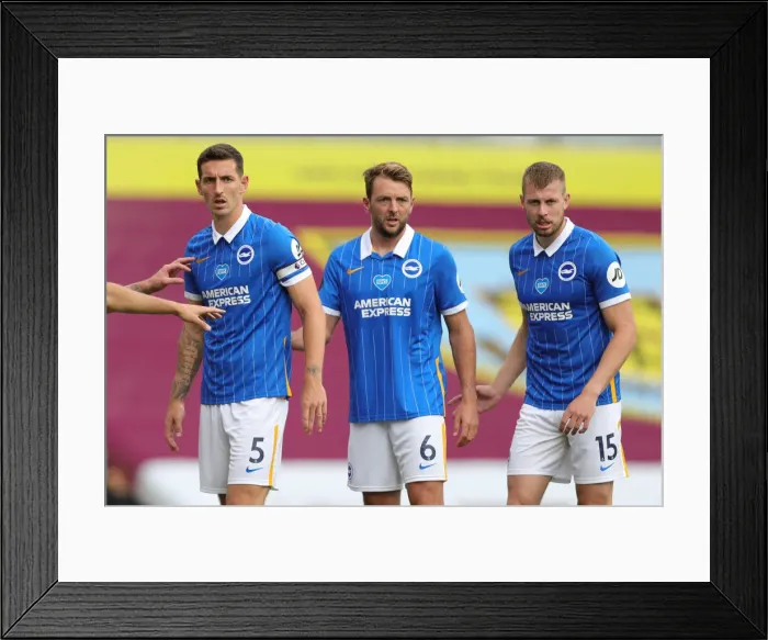 Framed Print : Premier League Showdown: Burnley vs. Brighton and Hove Albion at Turf Moor (26JUL20) Framed Print : Premier League Showdown: Burnley vs. Brighton and Hove Albion at Turf Moor (26JUL20)