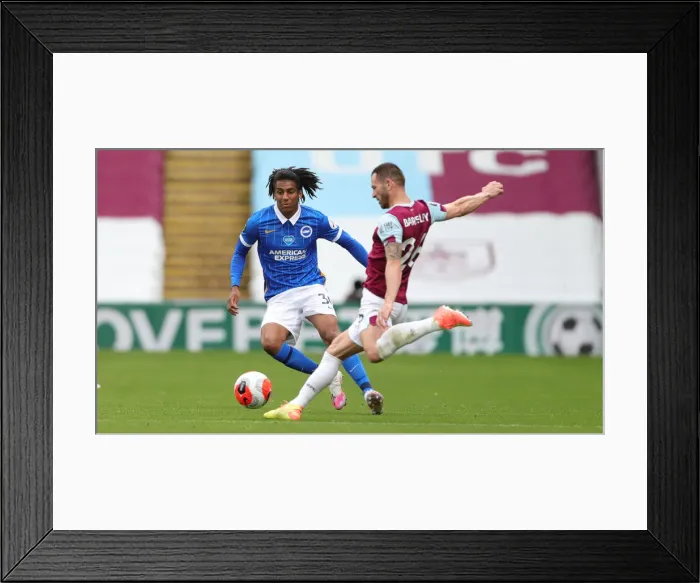 Framed Print : Premier League Showdown: Burnley vs. Brighton & Hove Albion at Turf Moor (26JUL20) Framed Print : Premier League Showdown: Burnley vs. Brighton & Hove Albion at Turf Moor (26JUL20)