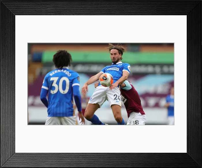 Framed Print : Premier League Showdown: Burnley vs. Brighton and Hove Albion at Turf Moor (26JUL20) Framed Print : Premier League Showdown: Burnley vs. Brighton and Hove Albion at Turf Moor (26JUL20)