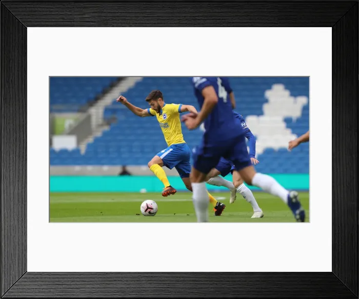 Framed Print : Brighton and Hove Albion vs. Chelsea: 2020 Pre-Season Clash at American Express Community Stadium Framed Print : Brighton and Hove Albion vs. Chelsea: 2020 Pre-Season Clash at American Express Community Stadium