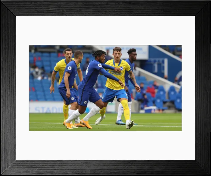 Framed Print : Brighton & Hove Albion vs. Chelsea: 2020 Pre-Season Clash at American Express Community Stadium Framed Print : Brighton & Hove Albion vs. Chelsea: 2020 Pre-Season Clash at American Express Community Stadium