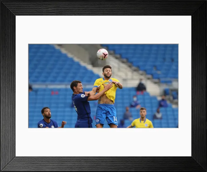 Framed Print : Brighton and Hove Albion vs. Chelsea: 2020 Pre-Season Clash at American Express Community Stadium Framed Print : Brighton and Hove Albion vs. Chelsea: 2020 Pre-Season Clash at American Express Community Stadium