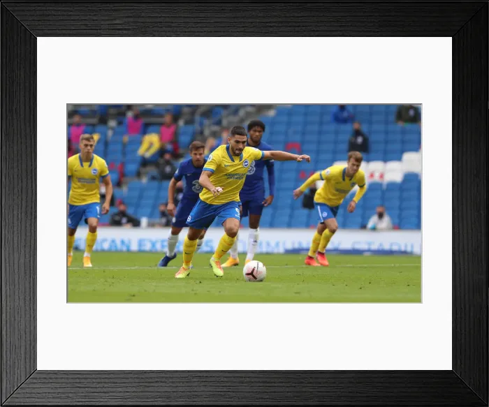 Framed Print : Brighton & Hove Albion vs Chelsea: 2020 Pre-Season Clash at American Express Community Stadium