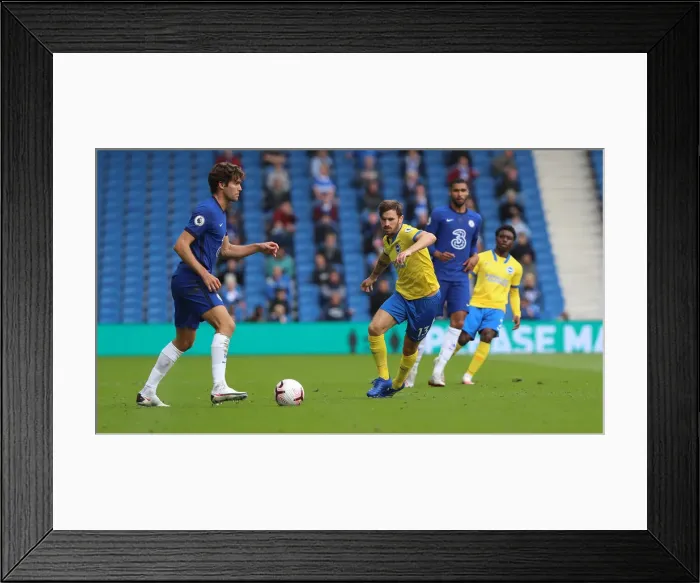 Framed Print : Brighton and Hove Albion vs. Chelsea: 2020 Pre-Season Clash at American Express Community Stadium Framed Print : Brighton and Hove Albion vs. Chelsea: 2020 Pre-Season Clash at American Express Community Stadium