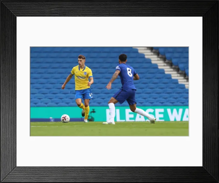 Framed Print : Brighton and Hove Albion vs. Chelsea: Pre-Season Showdown at American Express Community Stadium (29AUG20) Framed Print : Brighton and Hove Albion vs. Chelsea: Pre-Season Showdown at American Express Community Stadium (29AUG20)