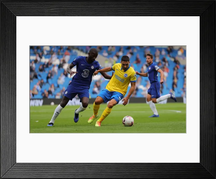 Framed Print : Brighton and Hove Albion vs. Chelsea: Pre-Season Showdown at American Express Community Stadium (29AUG20) Framed Print : Brighton and Hove Albion vs. Chelsea: Pre-Season Showdown at American Express Community Stadium (29AUG20)