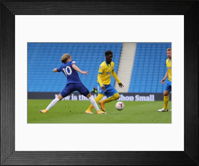 Framed Print : Brighton & Hove Albion vs. Chelsea: 2020 Pre-Season Clash at American Express Community Stadium Framed Print : Brighton & Hove Albion vs. Chelsea: 2020 Pre-Season Clash at American Express Community Stadium