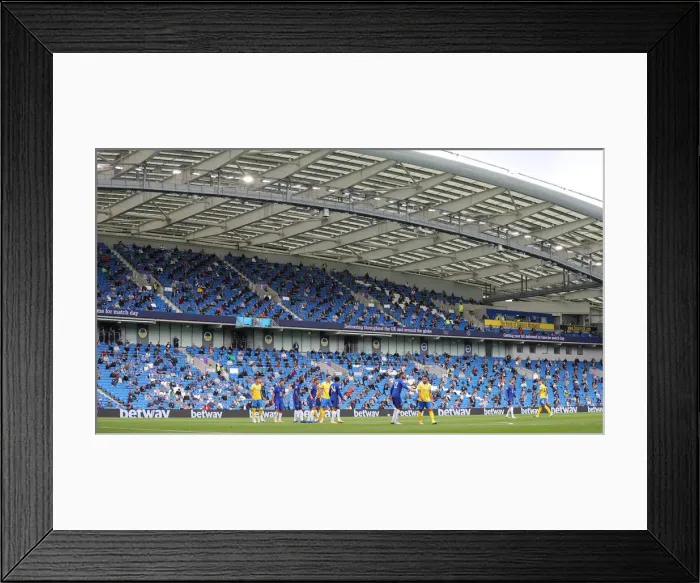 Framed Print : Brighton & Hove Albion vs. Chelsea: 2020 Pre-Season Clash at American Express Community Stadium Framed Print : Brighton & Hove Albion vs. Chelsea: 2020 Pre-Season Clash at American Express Community Stadium