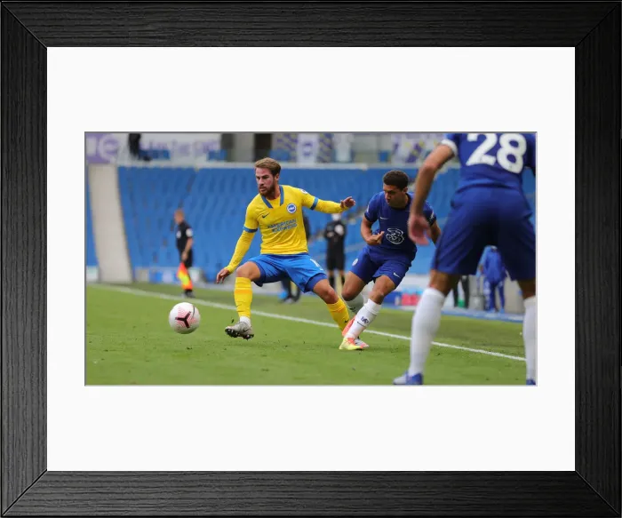 Framed Print : Brighton and Hove Albion vs. Chelsea: 2020 Pre-Season Clash at American Express Community Stadium Framed Print : Brighton and Hove Albion vs. Chelsea: 2020 Pre-Season Clash at American Express Community Stadium