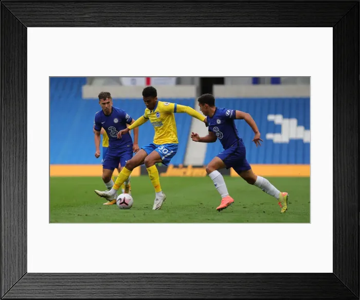 Framed Print : Brighton and Hove Albion vs. Chelsea: 2020 Pre-Season Clash at American Express Community Stadium Framed Print : Brighton and Hove Albion vs. Chelsea: 2020 Pre-Season Clash at American Express Community Stadium