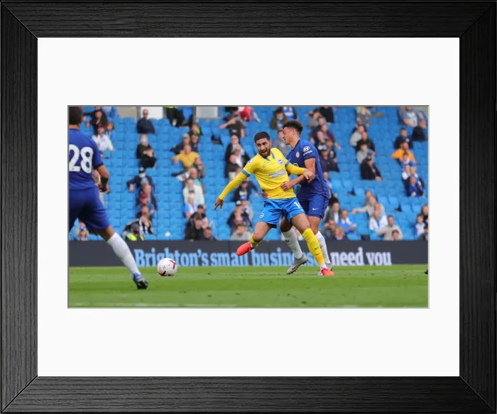 Framed Print : Brighton and Hove Albion vs. Chelsea: Pre-Season Clash at American Express Community Stadium (29AUG20) Framed Print : Brighton and Hove Albion vs. Chelsea: Pre-Season Clash at American Express Community Stadium (29AUG20)