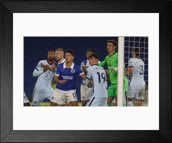 Framed Print : Intense Premier League Showdown: Brighton and Hove Albion vs. Chelsea (14SEP20) Framed Print : Intense Premier League Showdown: Brighton and Hove Albion vs. Chelsea (14SEP20)